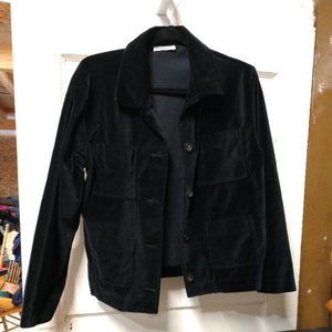 White Stag Velvet Black Jacket